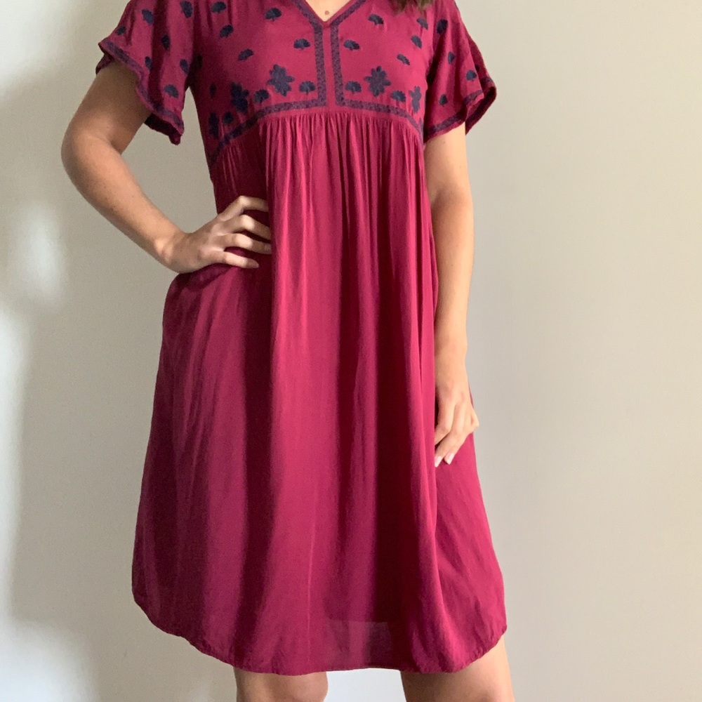 Piper & Scoot Midi Babydoll Dress